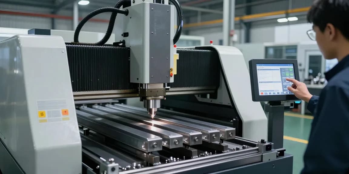 CNC press brake machine in a high-tech industrial environment showcasing advanced bending technology and automation solutions.