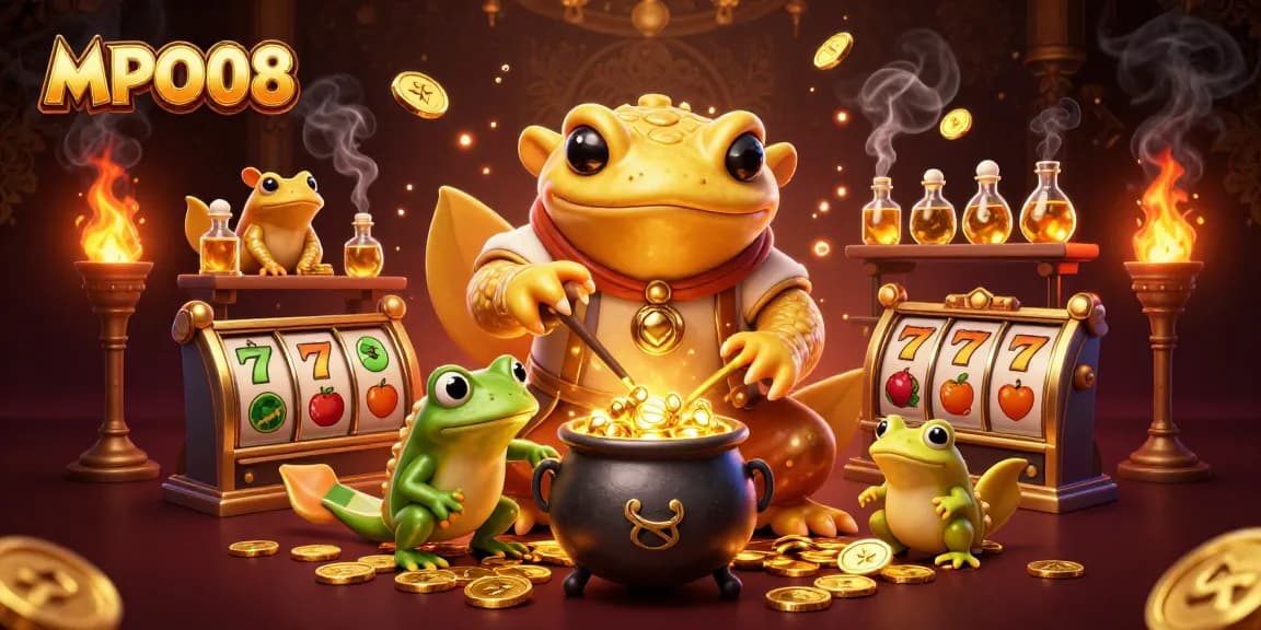 MPO08 delivers exhilarating slot gaming with golden alchemy in an interactive atmosphere.