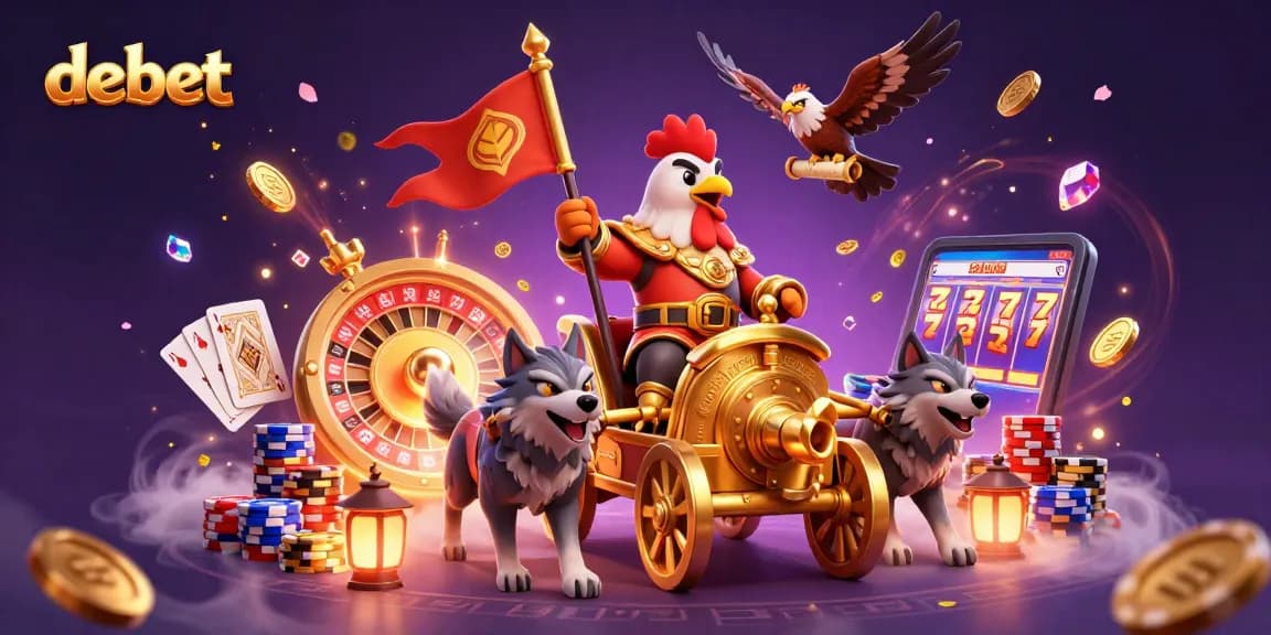 Experience thrilling gameplay at debet, where golden coins cascade as you win big!
