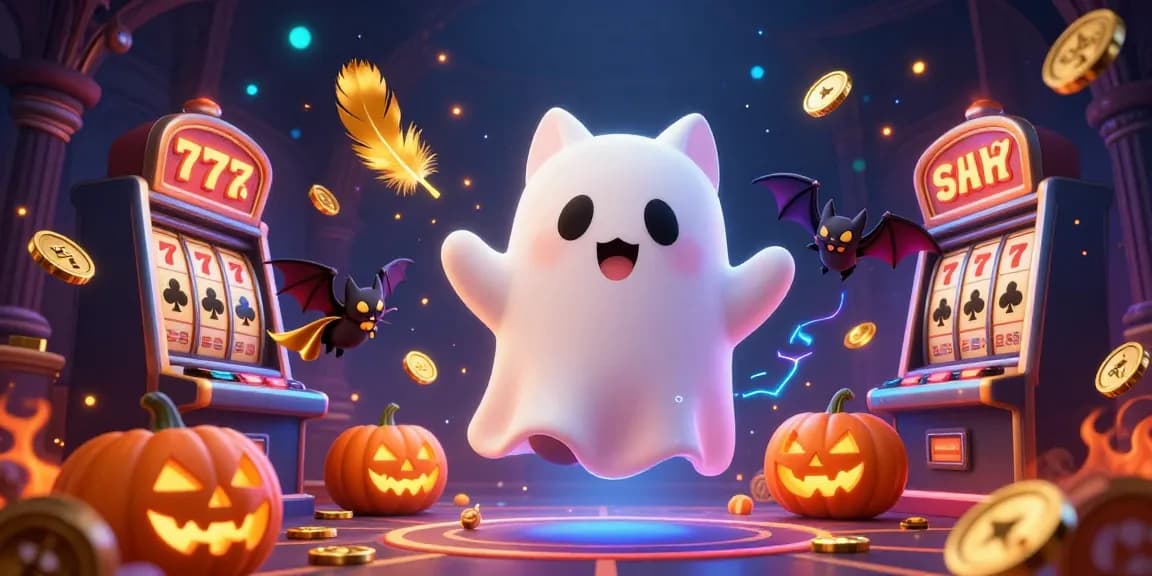 Cakhiatv engages players in a vibrant haunted casino scene filled with ghostly characters and lively gaming elements.