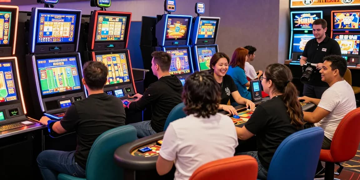Explore trusted non UK casinos at https://nhssm.org.uk with vibrant gaming atmosphere and diverse players enjoying their experience