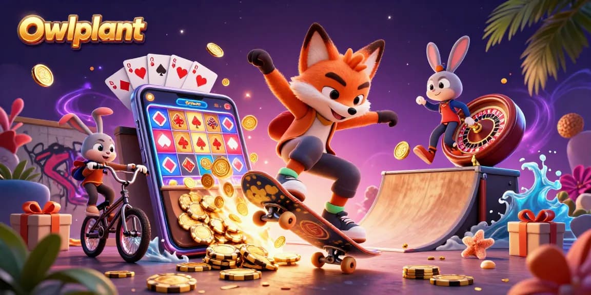 Engage in winning strategies with owlplant through vibrant casino action and dynamic gaming elements.