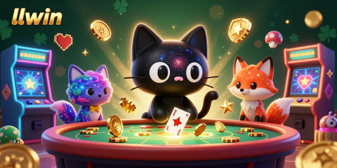 Experience thrilling gameplay at llwin with colorful characters and vibrant casino elements.
