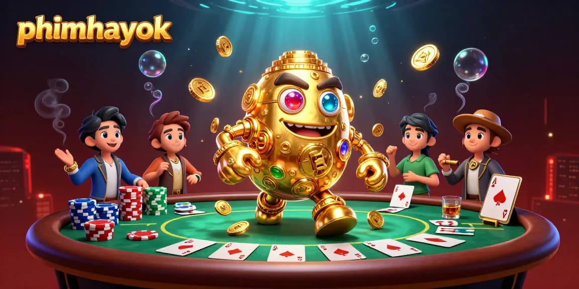 Experience thrilling gaming action with phimhayok's vibrant casino atmosphere.