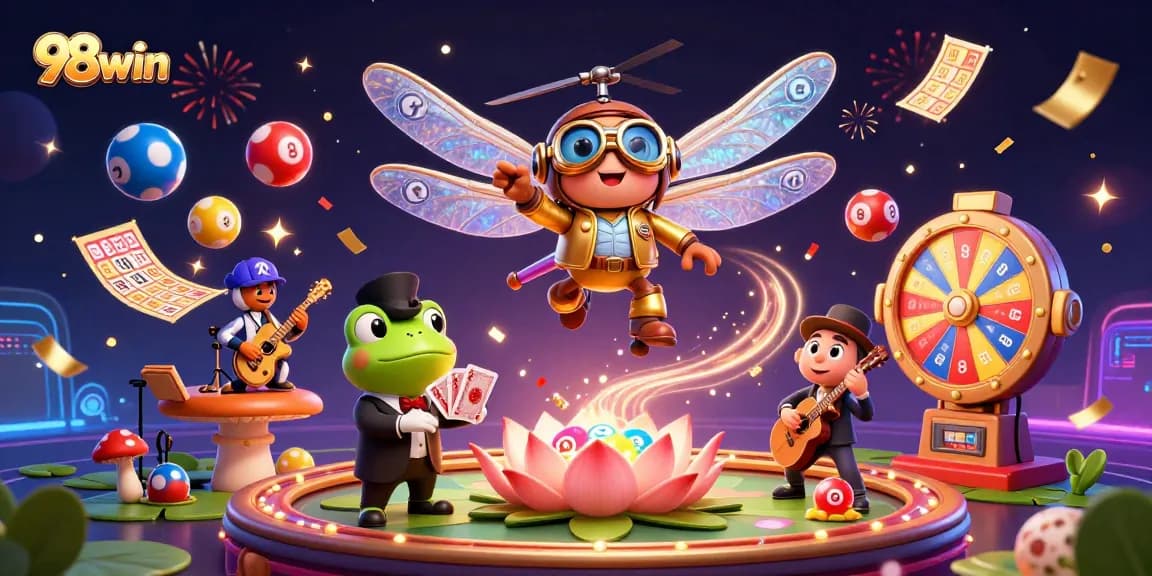Spin to win at 98win’s vibrant lily pad casino, where luck meets excitement!