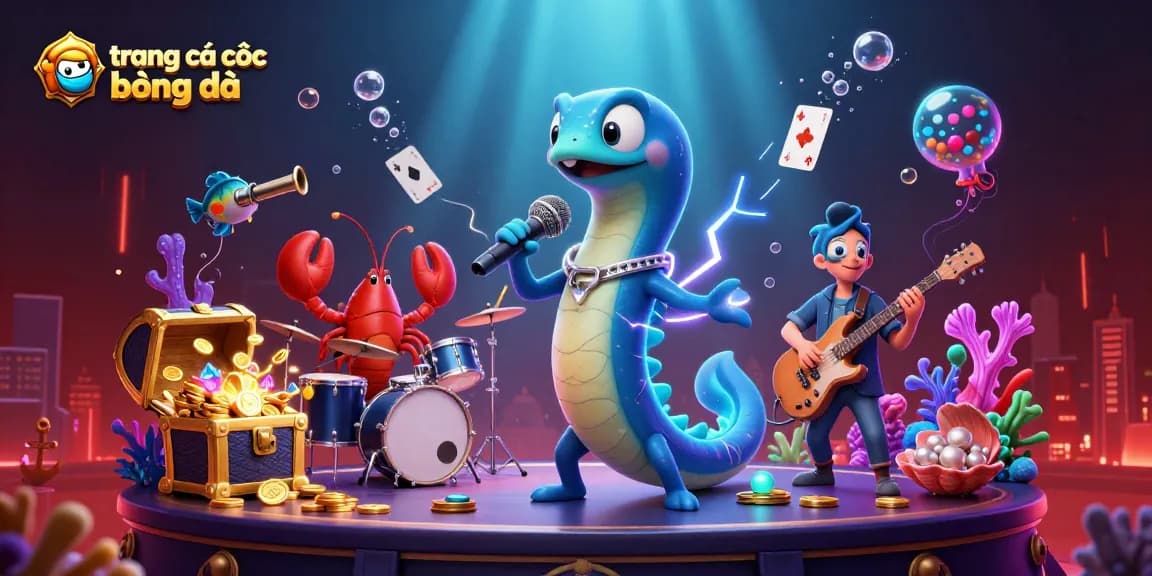 Explore the dynamic world of trang cá cược bóng đá with vibrant underwater casino action.