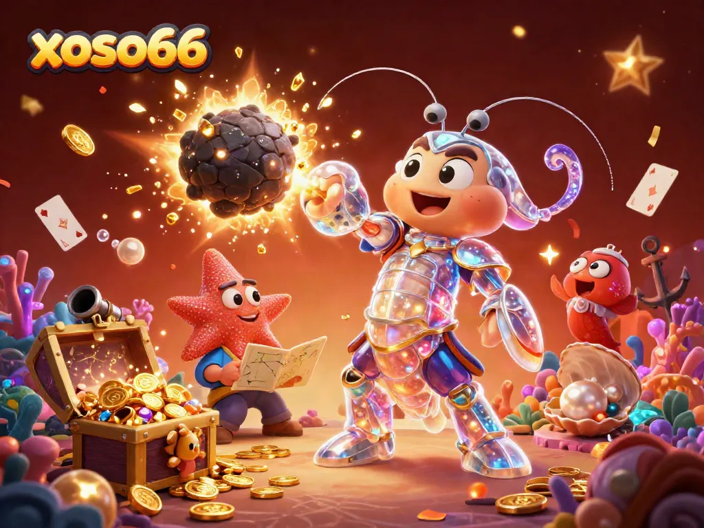 Experience xoso66's exciting world of online lottery with dynamic visuals and brilliant treasures.