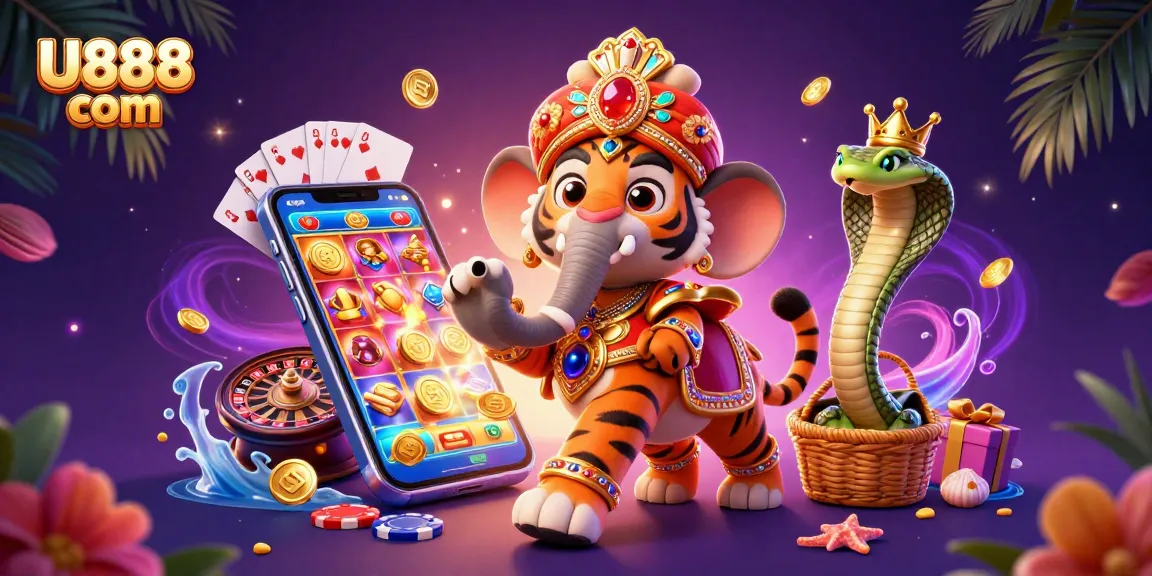 Experience thrilling games with U888 com in an enchanting 3D casino adventure.