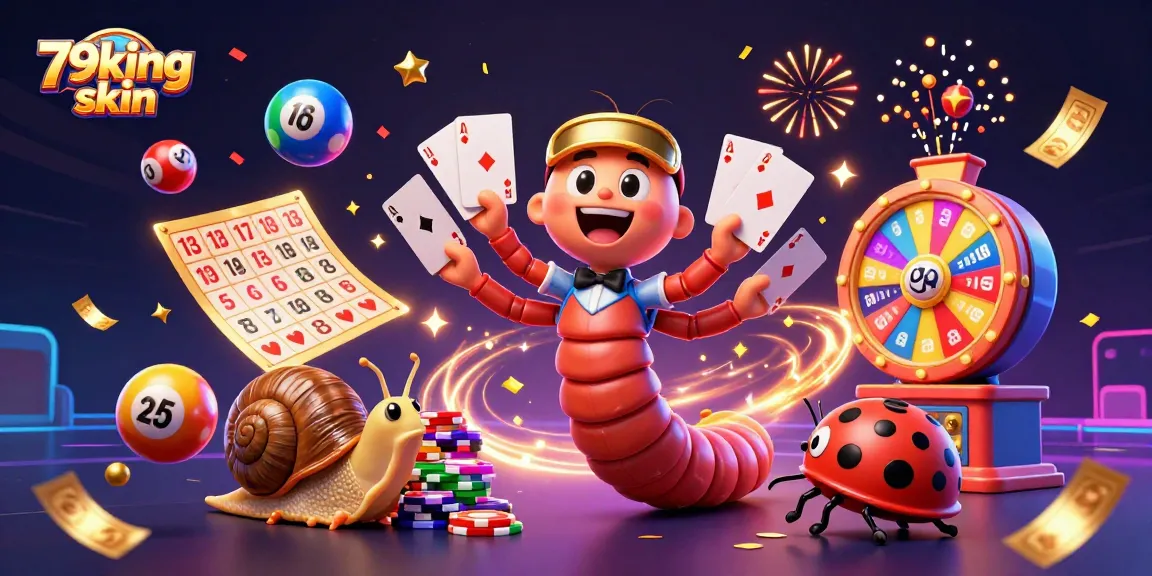 Experience thrilling gameplay at 79king skin with vibrant lottery elements and colorful characters.