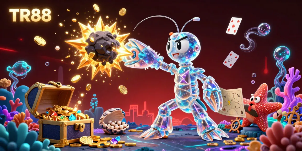 Experience TR88's thrilling casino adventures with vibrant 3D animations and galactic themes.