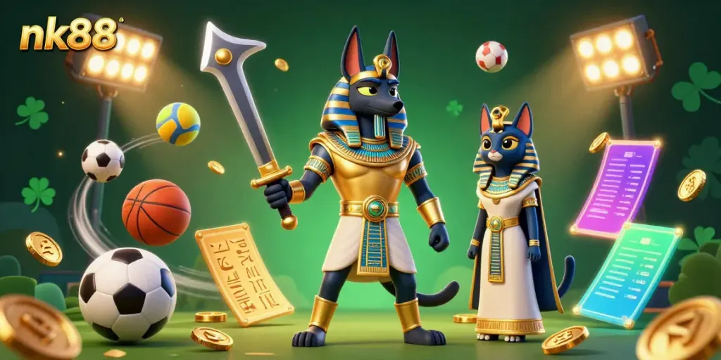 Engage with stunning nk88 casino strategies in an intense scene of sports betting excitement.
