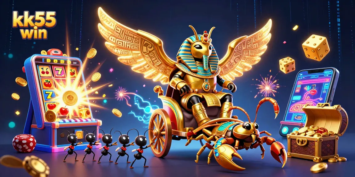 Win jackpots and engage in exciting games with kk55 win at this vibrant casino scene.