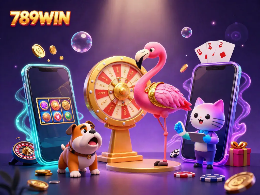 Play exciting games at 789WIN with thrilling characters and vibrant casino elements.
