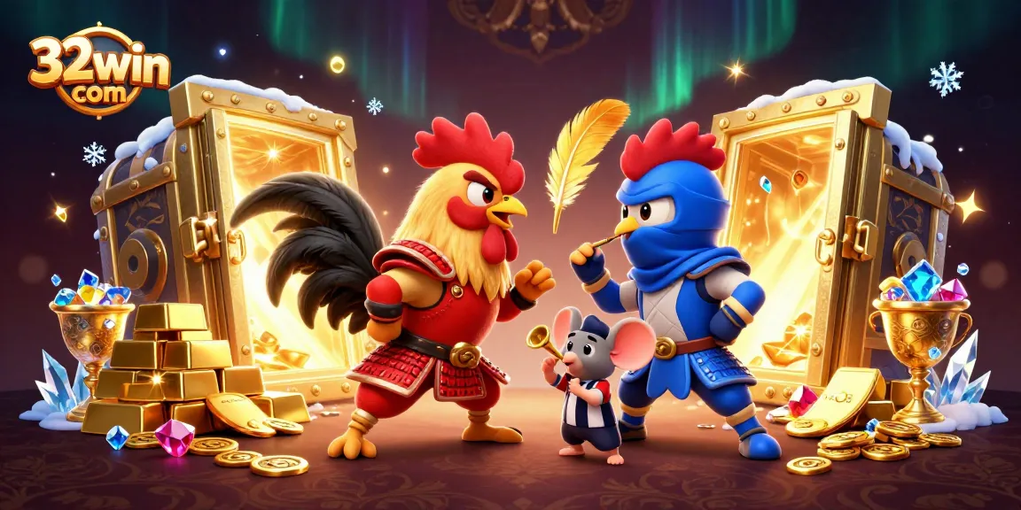 Engage in thrilling battles with roosters at 32win com and enjoy exciting gambling rewards in a vibrant casino