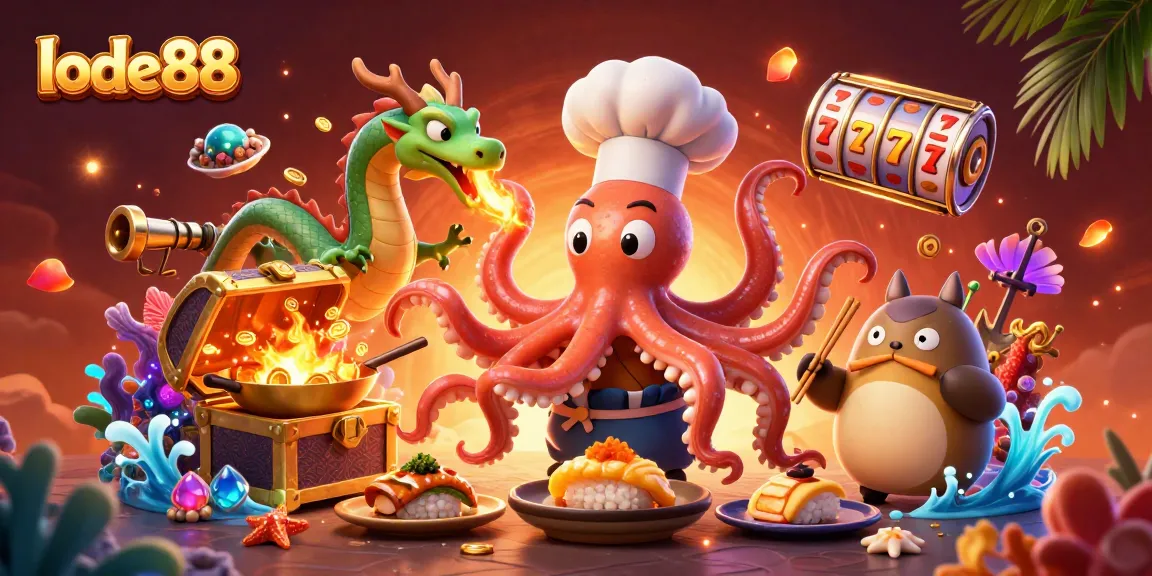 Engage with lode88’s vibrant casino scene featuring lively characters and exciting slot elements.