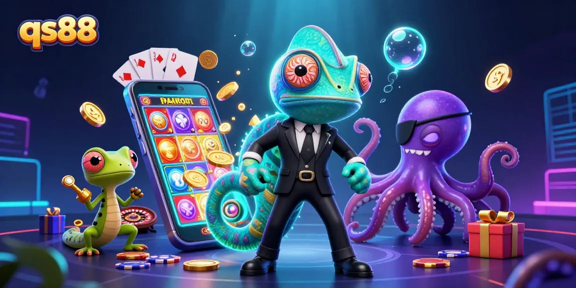 Play thrilling games with qs88's secrets; captivating 3D characters and vibrant casino action.