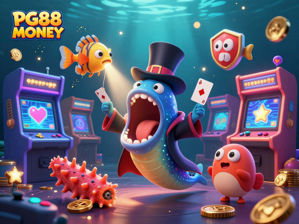 Experience the thrilling slots at PG88 MONEY with vibrant characters and gaming elements.