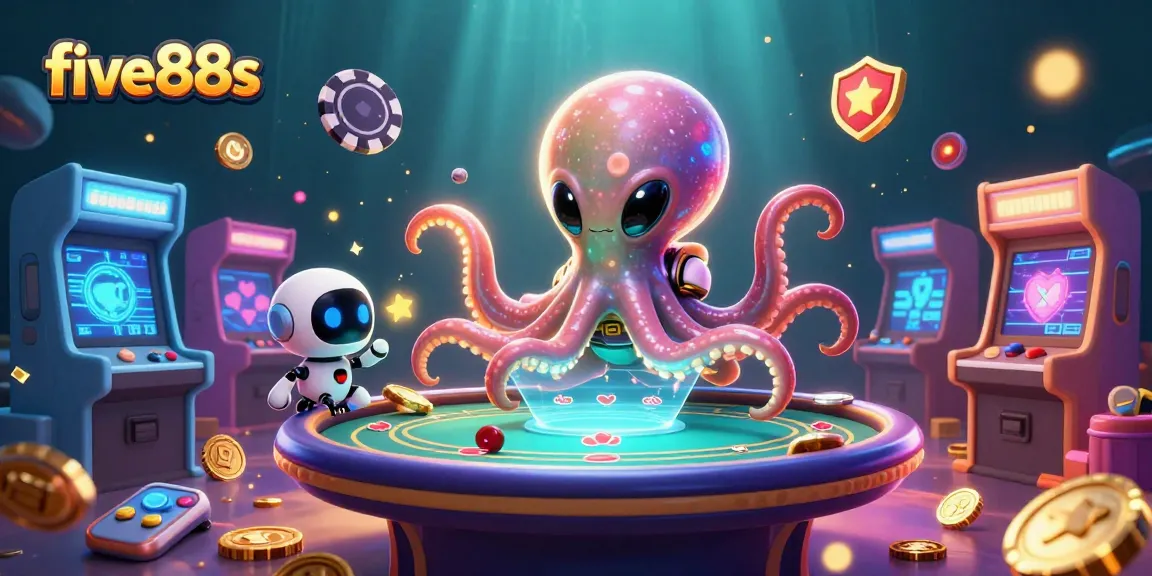 Engage in thrilling poker adventures at five88s with our vibrant cosmic gaming scene!