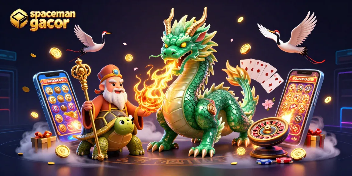 Engage with the thrilling spaceman gacor slot experience featuring magical characters and vibrant casino elements.