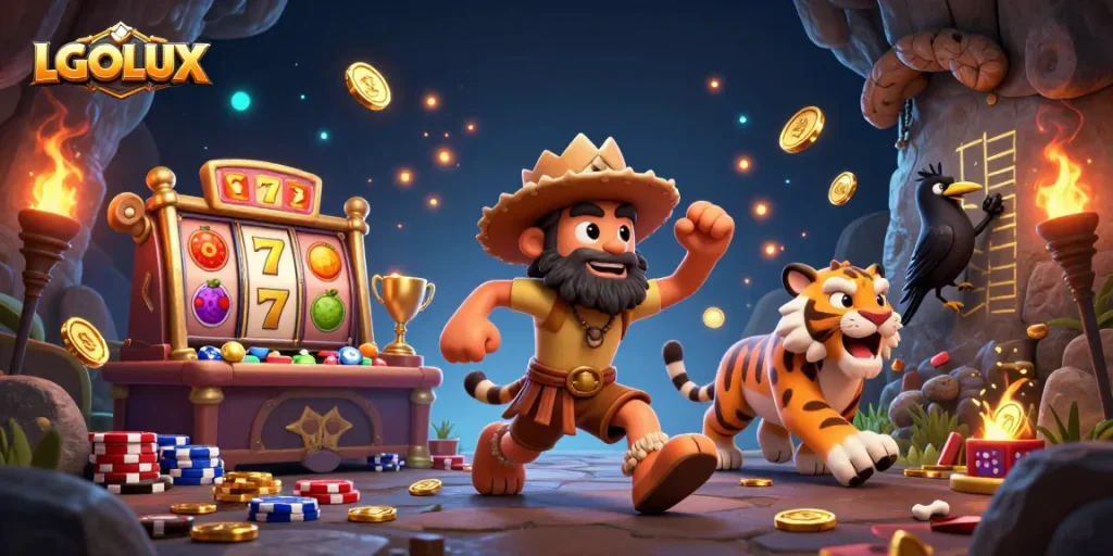 Engage players at LGOLUX with vivid slot gaming experiences and vibrant casino action.