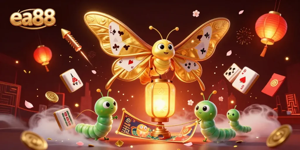 Experience excitement at ea88 with vibrant 3D casino illustrations showcasing thrilling gaming elements.