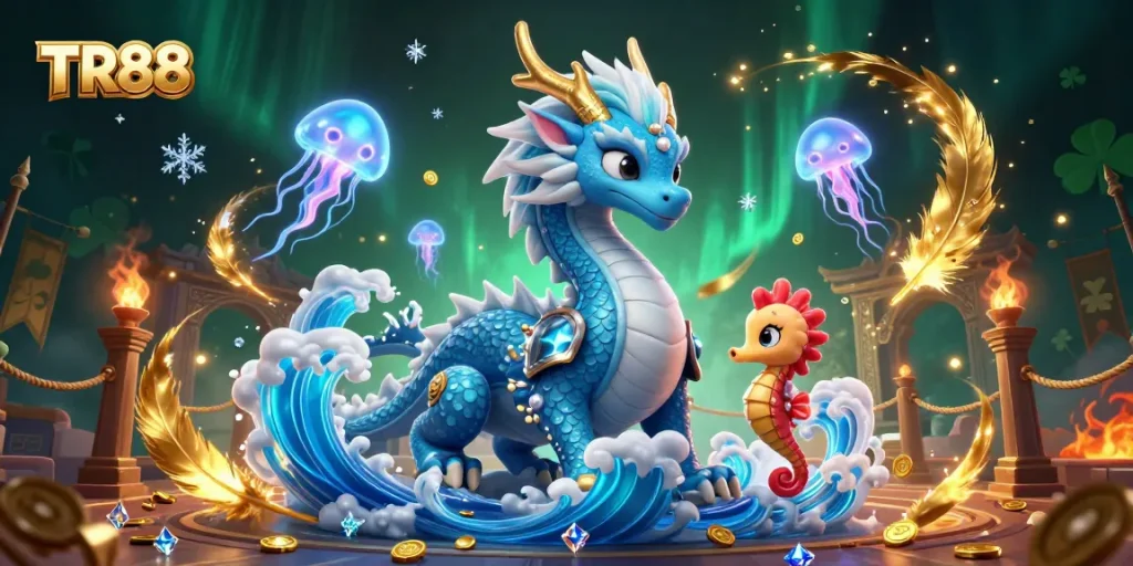 Experience thrilling gameplay action with TR88's enchanting underwater-themed casino adventure.